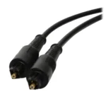 Cable XCASE TOSLINKCA3 / Cable De Audio / Macho-Macho / 3 Metros / Color Negro