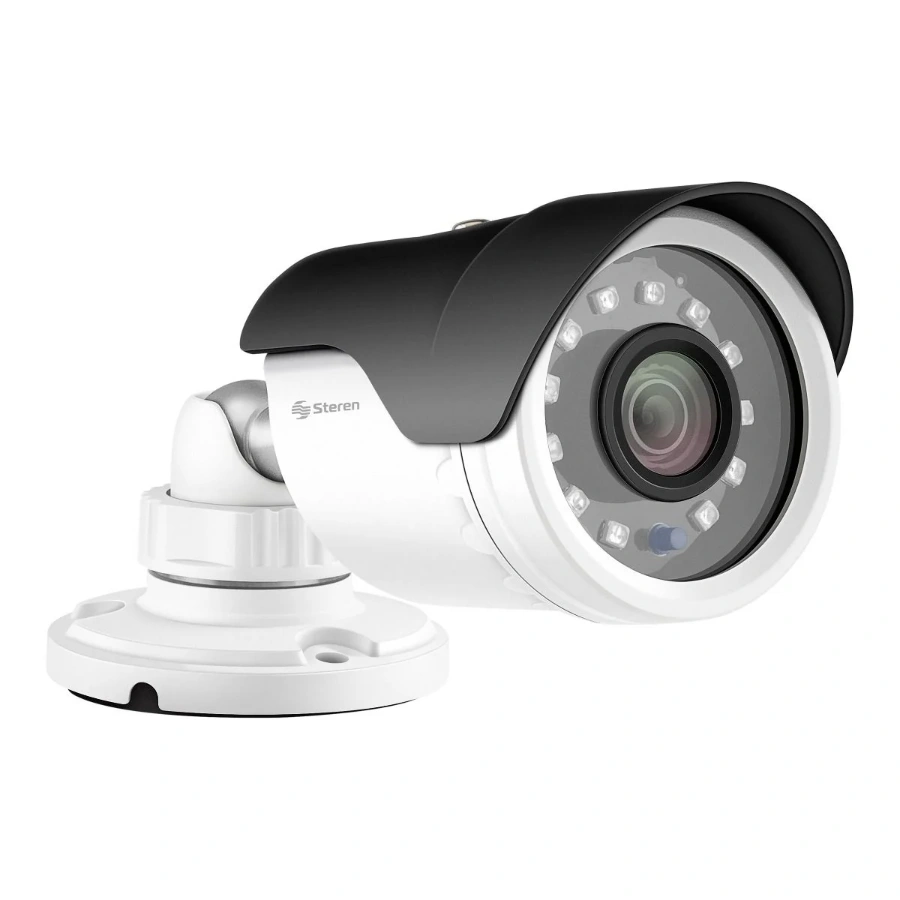 1 Cámara De Vigilancia STEREN CCTV-1020 / 2Mp / 1080P FHD / Visión Nocturna / Joystick Para Salidas De Video / Para Interior/Exterior / Tetrahíbrida / Metálica / Color Blanco - Image 1