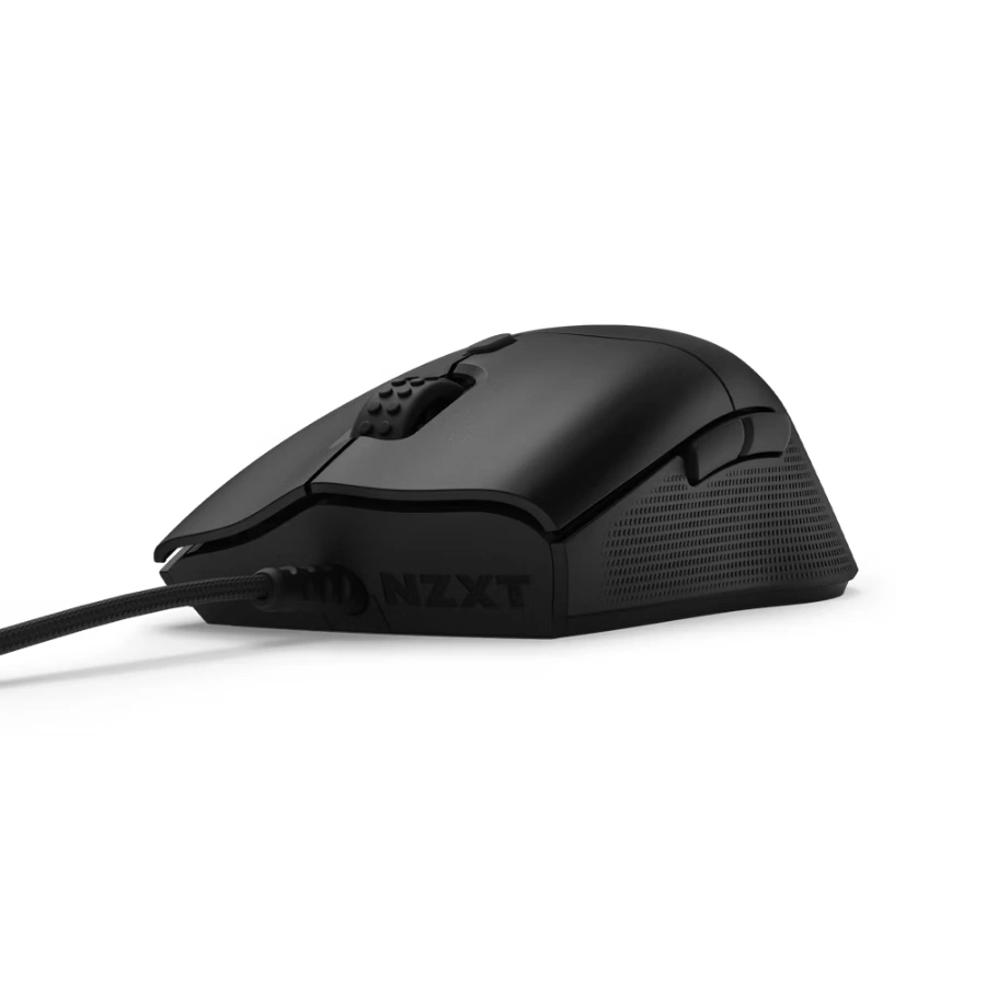 1708459521-lift-2-ergo-hero-black Mouse NZXT LIFT 2 ERGO / Alámbrico / Sensor PixArt PMW3395 / Ergonómico / 100 Millones de clicks / Hasta 26,000 DPI / NVIDIA Reflex Compatible / Negro - Image 1