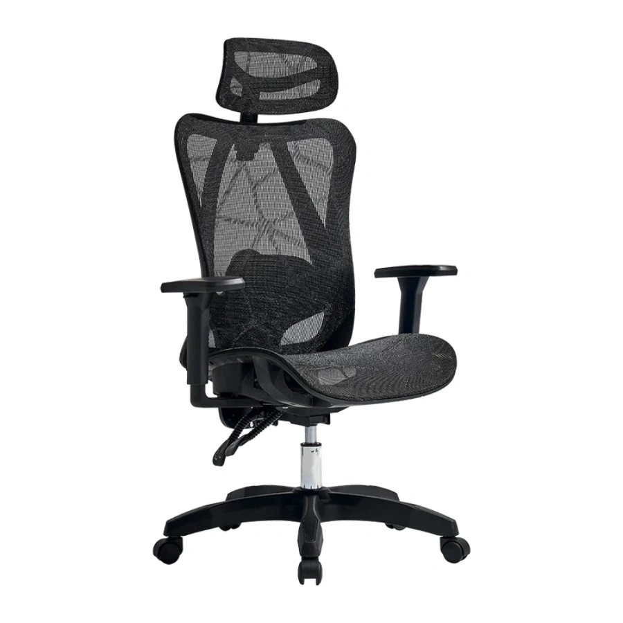 3 Silla Gaming ACTECK FLOE PLUS EC727 / Pistón Clase 3 / Reposabrazos 3D Ajustable / Mecanismo De Inclinación Hasta 135° / Soporte Cervical / Hasta 120KG / Negro - Image 1