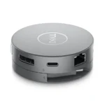 Adaptador Multipuerto USB-C De DA310 / 7 En 1 / 2X USB-A, 1X USB-C, HDMI, VGA, DisplayPort, RJ-45 / Portátil / Plug Y Play / Gris