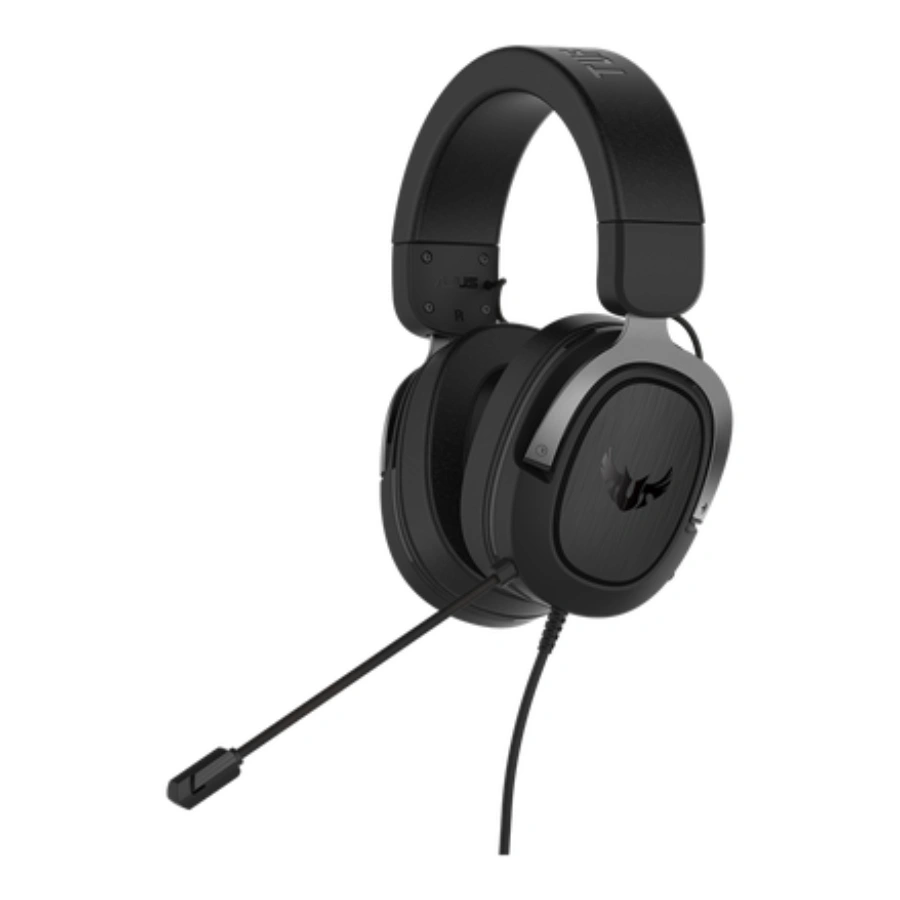 7a372b5111f958189b039020aa879439_1 Diadema Gamer ASUS TUF Gaming H3 Gun / Alámbrico / 3.5 mm / Cable 1.3M / Sonido Envolvente 7.1 / Micrófono Unidireccional / PC, MAC, PS4, Nintendo Switch, Xbox One / Color Negro - Image 1