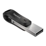 Memoria USB SANDISK IXpand Go / 128GB / USB 3.0, Lightning / Diseño Giratorio / Color Gris-Negro - Image 4