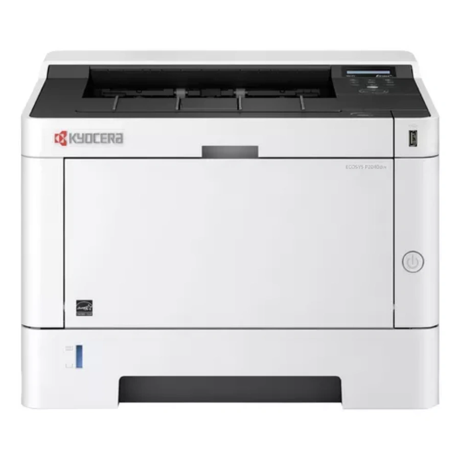 D_NQ_NP_916405-MLU78330703492_082024-O Impresora Láser KYOCERA Ecosys P2040dw / Monocromática / 42 PPM / Wifi, USB, Ethernet / 1200X1200 dpi / Pantalla LCD De Dos Líneas / Hogar, Oficina / Color Blanco-Gris - Image 1