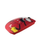 Mouse XTECH XTM-D340MK / Inalámbrico / Interfaz USB-A / 1600 DPI / Ergonómico / Ambidiestro / 4 Botones / Edición Especial Mickey Mouse / Rojo - Image 3
