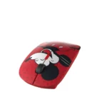 Mouse XTECH XTM-D340MK / Inalámbrico / Interfaz USB-A / 1600 DPI / Ergonómico / Ambidiestro / 4 Botones / Edición Especial Mickey Mouse / Rojo