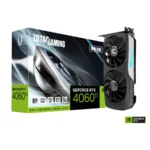 Tarjeta De Video ZOTAC Gaming GeForce RTX 4060 Ti / 8GB GDDR6 / 128 Bits / Núcleos CUDA 4352 / X3 DP, X1 HDMI / PCI Express 4.0 X8 / X1 8 Pines