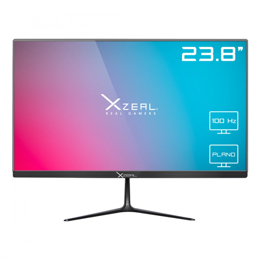 CP-XZEAL-XSPMG08B-4 Monitor Gamer Xzeal XSPMG08B LED 23.8", VGA, HDMI, VA, 5ms, 100Hz, Full HD, 1920 x 1080PX, Negro - Image 1