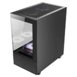 Gabinete Antec Cx200m RGB Elite - Mini Tower, Micro-ATX, ITX, Incluye 5 Ventiladores RGB, USB3.0, Audio y Micrófono 3.5MM, Negro - Image 8