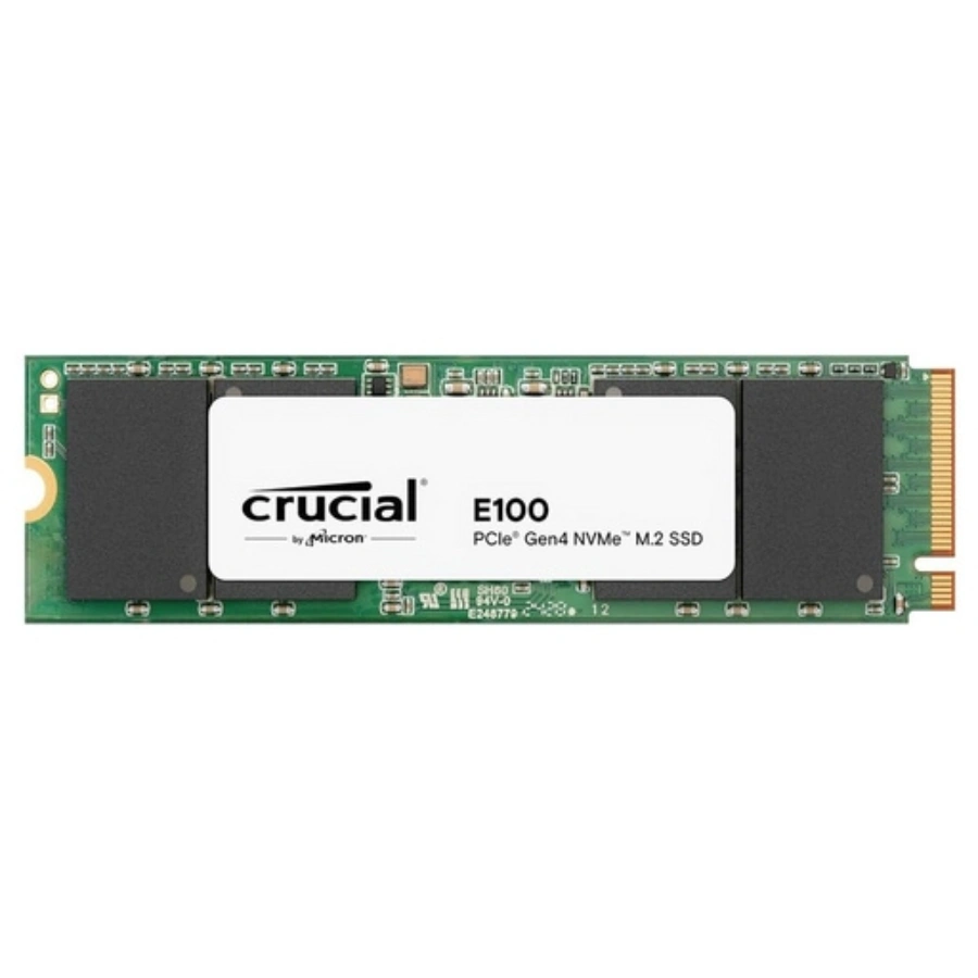 CP-CRUCIAL-CT480E100SSD8-955318 Unidad SSD M.2 NVME Crucial E100 480GB - M.2 2280, 2500 MB/s Escritura, 4700 MB/s Lectura, PCI Express 4.0 - Image 1