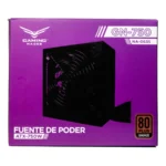 Fuente de Poder Naceb NA-0635 750W - 80 PLUS Bronze, 24-pin ATX, 120mm, 20+4, 4+4, 6+2, Molex y Sata - Image 3