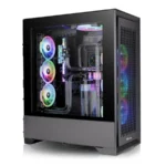 Gabinete THERMALTAKE CTE T500 AIR – E-ATX, Cristal Templado, 3 Ventiladores Incluidos, USB 3.0, USB Tipo-C 3.2 - Negro