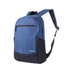 Mochila TECH ZONE EASY LITE – 15.6”, Bolsa Frontal Con Cierre, Porta Botellas Laterales, Para Laptop, Viajes, Escuela – Azul Con Negro - Image 2