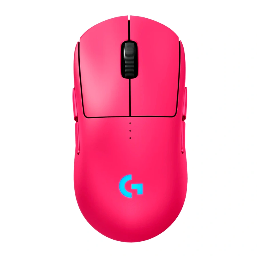 81ad19b3974ae348d91bd91ee4065ec5 Mouse LOGITECH G PRO 2 – Inalámbrico, Sensor HERO 2, Interruptores Lightforce, Hasta 44.000 DPI - Magenta - Image 1