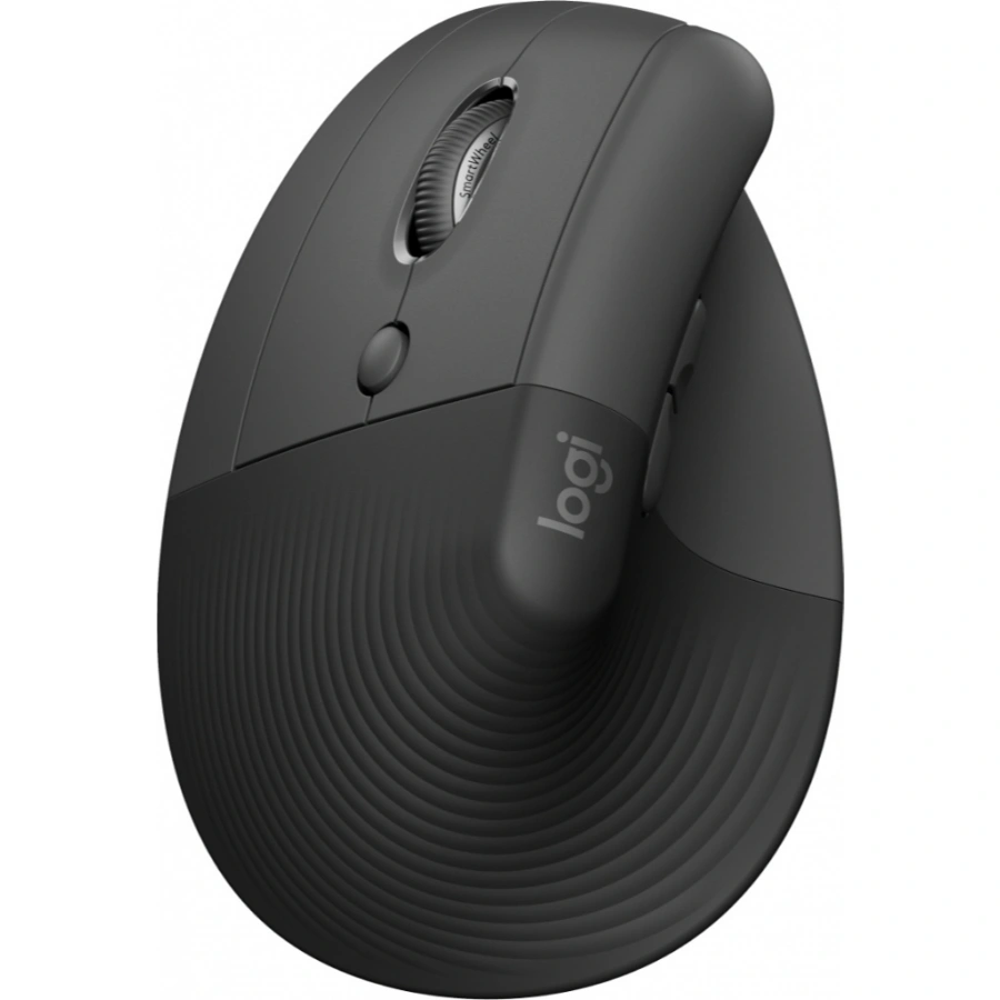 CP-LOGITECH-910-006467-22b8c3 Mouse LOGITECH LIFT LEFT ERGONÓMICO – Inalámbrico, Receptor USB, Vertical, 1000 Dpi, 6 Botones - Color Grafito - Image 1