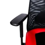 Silla Gamer Naceb X-one - Hasta 140kg, Respaldo Acolchado, Negro/Rojo - Image 4
