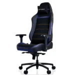 Silla Gamer Deportiva VERTAGEAR PL6800 - Ergonómica Grande Y Alta, Asiento Lumbar ContourMax y VertaAir, Midnight Blue, Hasta 181kg, 175cm-203cm