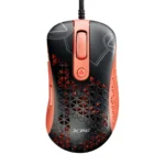 Mouse Gamer XPG SLINGSHOT - Pixart PMW 33606, 2 Botones Reprogramables, 12000 Dpi, Alámbrico USB, Color Negro/coral