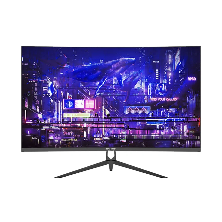 NA-0644-1 Monitor Gamer Curvo Naceb NA-0644 LED 32" – 2560x1440 QHD, G-Sync/FreeSync, Panel VA, 165Hz, HDMI, DP, 1MS, Vesa, Sin Bordes, Negro - Image 1