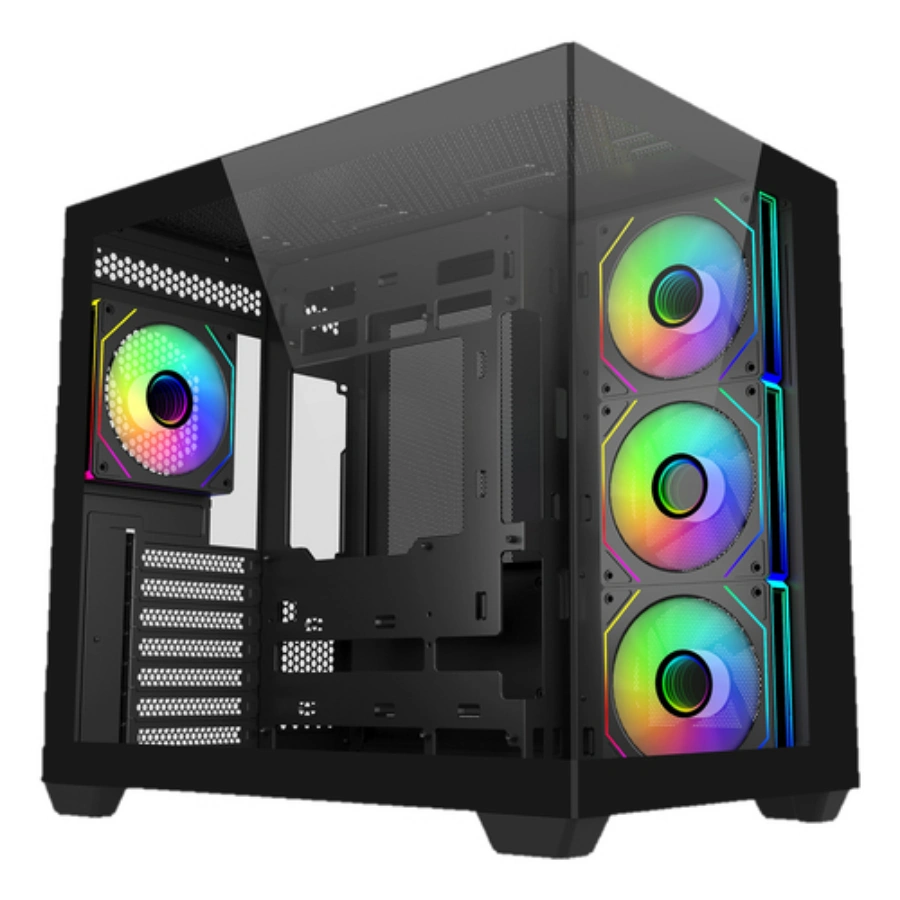 E681-KHNN-S00D Gabinete COOLER MASTER Elite 681 - ATX, Cristal Templado, 3 Vent. Incluidos, USB 3.0, Negro - Image 1