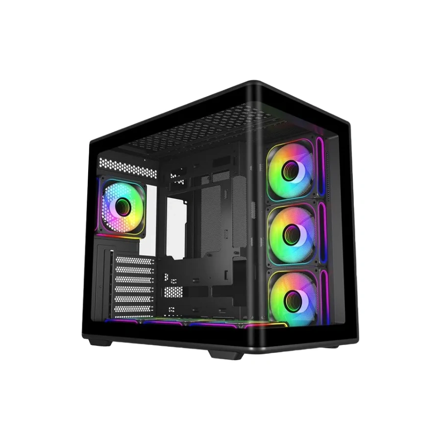 img_1E600-KGNN-S00 Gabinete COOLER MASTER Elite 600 - ATX, Cristal Templado, No Incluye Ventiladores, USB 3.1, 3.2, Negro - Image 1