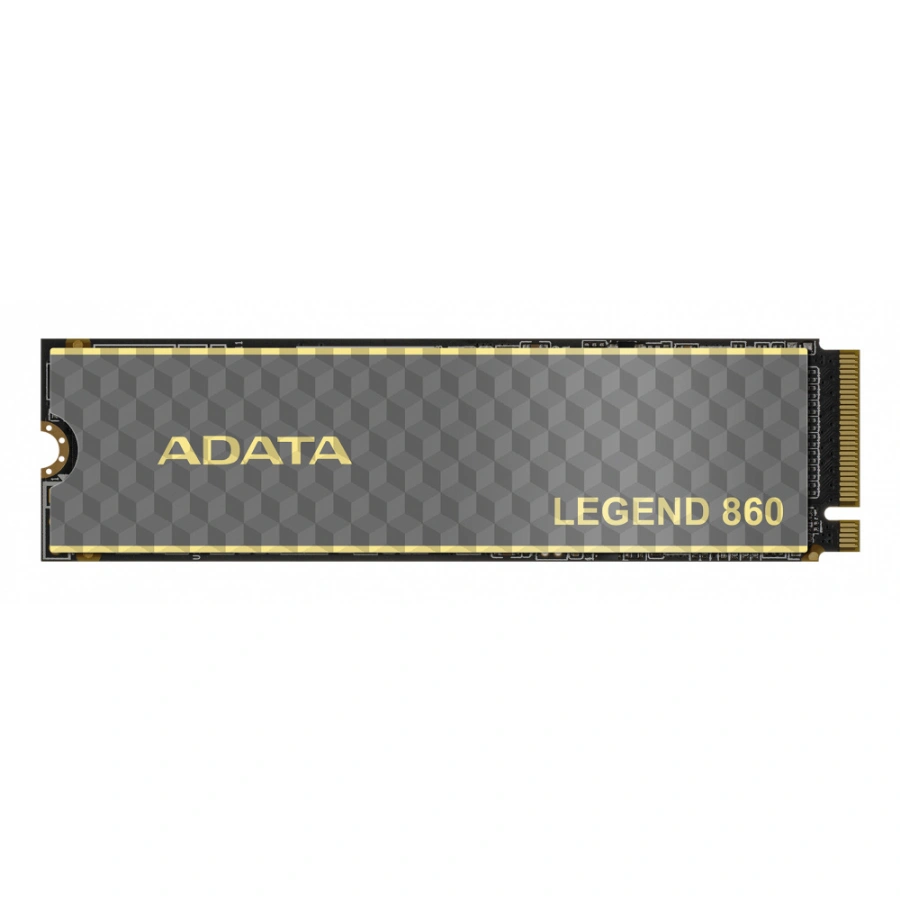 CP-ADATA-SLEG-860-500GCS-73de6f Unidad SSD M.2 NVMe ADATA Legend 860 - 500GB, M.2 2280, PCIe 3.0, Lectura 5000 MB/s, Escritura 3000 MB/s, Gris - Image 1