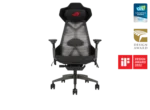 Silla Gamer Asus SL400 ROG DESTRIER - Ajuste De Reposabrazos 3D 360°, Malla Transpirable, Ajuste de Soporte Lumbar, Reclinable, Hasta 150kg, Negro