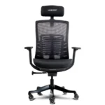 Silla Gamer MUNFROST NASH - Soporte Lumbar, Descansabrazos 3D, Hasta 180kg, Pistón Clase 4, Negro - Image 2
