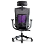 Silla Gamer MUNFROST NASH - Soporte Lumbar, Descansabrazos 3D, Hasta 180kg, Pistón Clase 4, Negro - Image 3