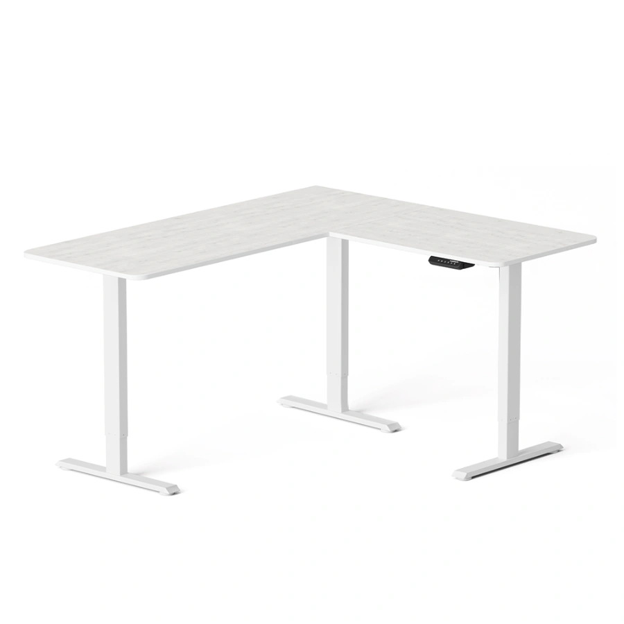 8a532d154dd687e22f2c8c8a1589ad13 Escritorio Eléctrico Gamer MUNFROST MoonStone PRO - Base Pro, 75x150cm + 60x90cm, Altura Ajustable, Cubierta Alaska - Image 1