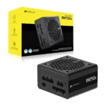 Fuente de Poder CORSAIR RM750E 750W - Full Modular, 80 Plus GOLD, 24 Pin ATX, PCI-e 6+2 Pin, EPS 4+4 Pin, ATX 3.1, 120mm, Color Negro