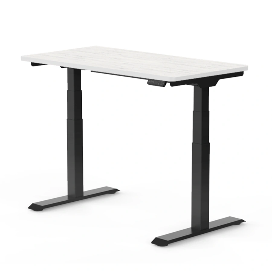 cce289a8078cdcfb1aeb4ccee31763a5 Escritorio Eléctrico Gamer MUNFROST MoonStone Advanced - Base Negra, 75x150cm, Altura Ajustable, Cubierta Alaska - Image 1