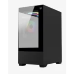 Gabinete Gamer Balam Rush Nitrox Glow Crystal 4700C - Mini Torre, Micro-ATX / Mini ITX, Doble Cristal Templado, 3 Ventiladores ARGB Incluidos, GPU hasta 280mm - Negro - Image 2