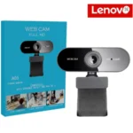 Cámara Web Lenovo 2K con Luz de Relleno - 2K Ultra Clear, Autofoco AF, Micrófono Incorporado, Cubierta de Privacidad, Plug & Play - Negro