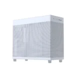 Gabinete Torre Media ASUS Prime AP303 - Panel de malla, Micro-ATX, Radiador hasta 360mm, GPU de 360mm, 1x Ventilador 120mm Instalado - Blanco - Image 4