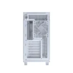 Gabinete Torre Media ASUS Prime AP303 - Panel de malla, Micro-ATX, Radiador hasta 360mm, GPU de 360mm, 1x Ventilador 120mm Instalado - Blanco - Image 10