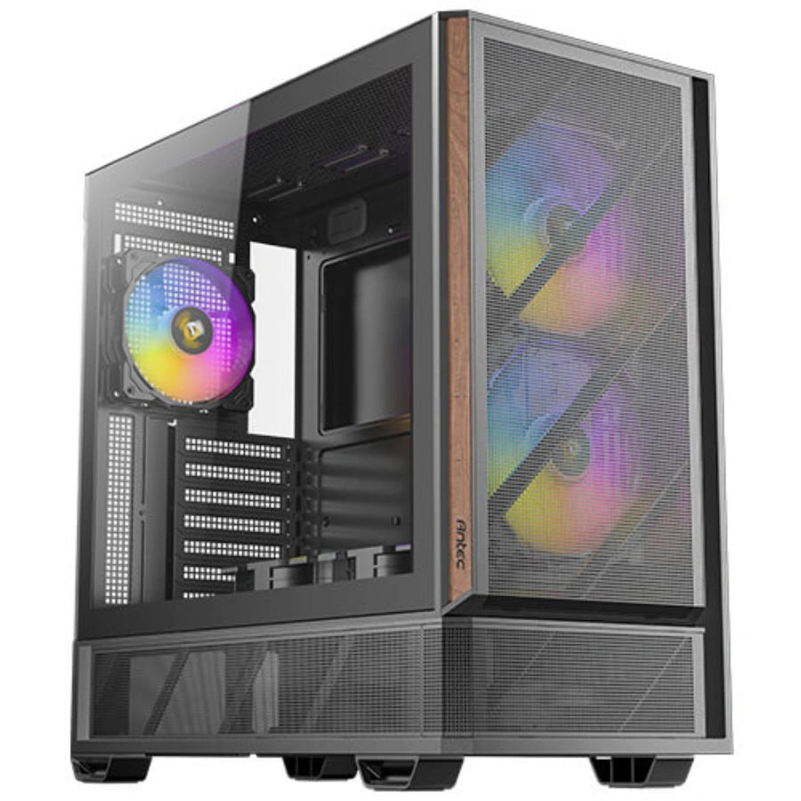 gallery-p30-argb-011 Gabinete Antec P30 ARGB - ATX, 5 Ventiladores PWM ARGB, Vidrio Templado 4mm, USB-C 3.2 Gen 2, Soporte Radiador 360mm - Negro - Image 1