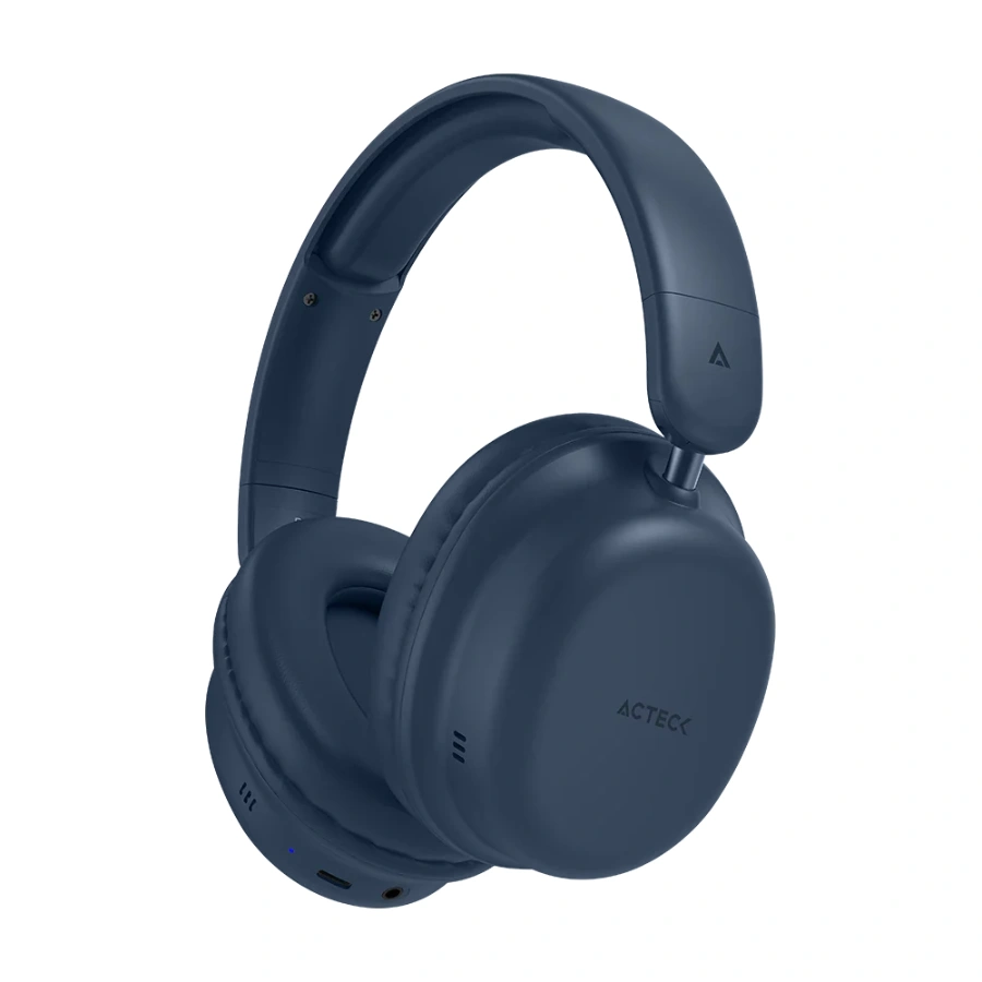 AC-940962_2 Diadema ACTECK HONOUR 2 Plus HP626 - Inalámbrico - Alámbrico, Bluetooth 5.4 - 3.5mm, Carga USB-C, Con Micrófono, Cancelación De Ruido- Azul - Image 1