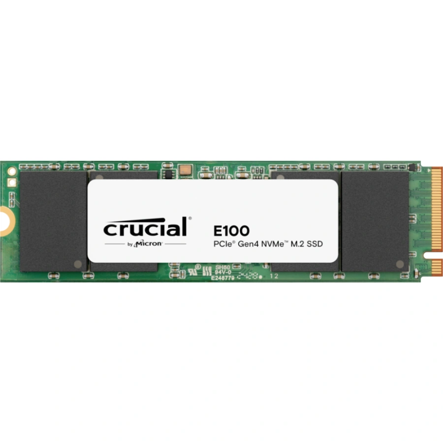 CP-CRUCIAL-CT2000E100SSD8-7ffdcd Unidad SSD NVMe Crucial E100 - 2TB PCIe Gen4 NVMe M.2 SSD (2280) - Image 1