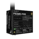 Fuente de Poder Gigabyte P650G PCIE 5.1 - ATX 12V v3.1, 650W, 80 Plus Gold, Totalmente Modular, Ventilador HYB 120mm - Color Negro - Image 4
