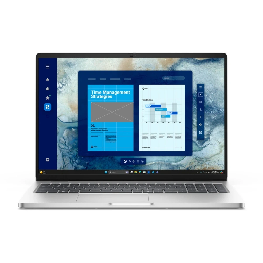 DELL_DVRC5 Laptop Dell Pro 16 PC16250 - Intel Core Ultra 5 235U vPro, RAM DDR5 16GB, SSD 512GB, Pantalla 16" FHD+ IPS, Thunderbolt 4 - Plata - Image 1