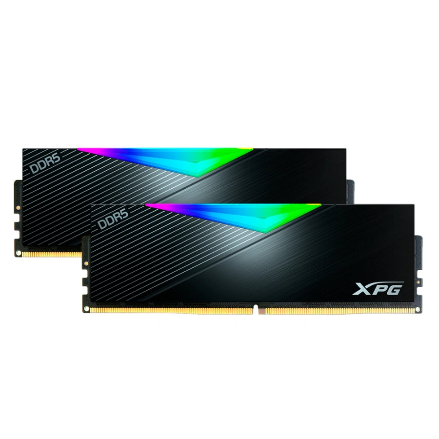 60b8871b7af60dd13a02f1f4cddc5e2b Kit Memoria RAM XPG Lancer RGB DDR5 - 32GB (2x16GB), 8000MHz, CL38, U-DIMM, RGB - Negro - Imagen 1
