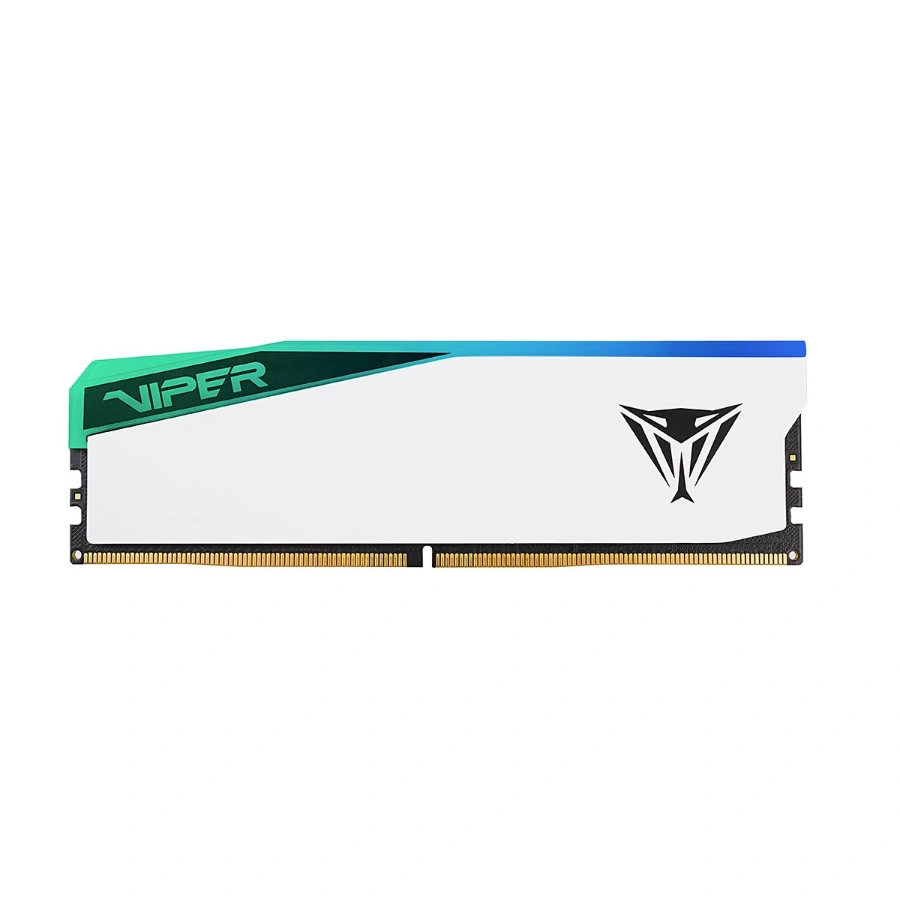 Elite5_RGB_Image_A_328dea171b Memoria RAM Patriot Viper Elite 5 - 32GB (1x32GB), DDR5, 6000MT/s, CL30, Intel XMP 3.0 y AMD EXPO, 1.35V - Blanco - Imagen 1
